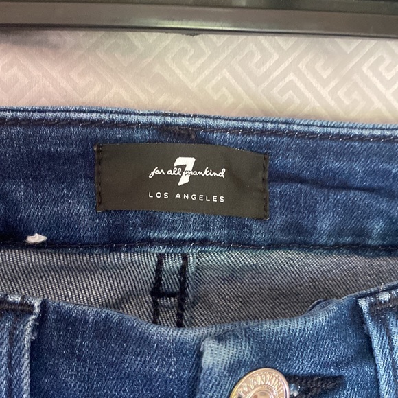 7 For All Mankind Aubrey Skinny Jeans Size 24 - Picture 7 of 16